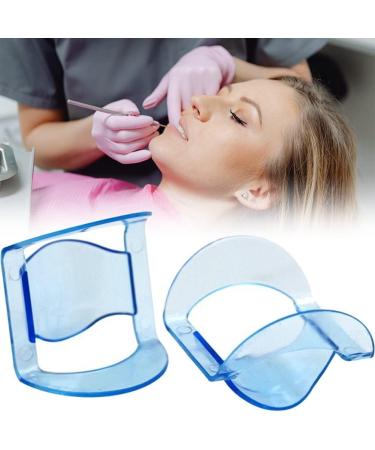 Baokuan 5pcs Dental Mouth Retractor & Tube Expander Oral Care Tool for Clinics & Home Use - Blue - Buy Online on GoSupps.com