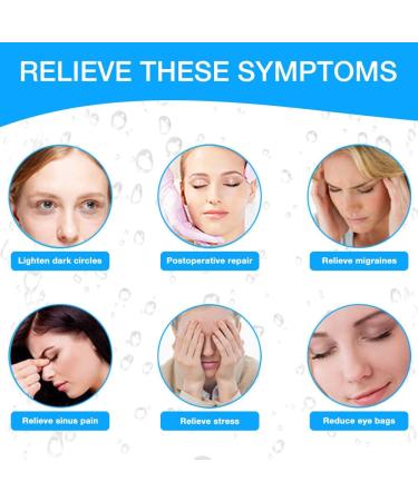 Xeerun Cooling Eye Mask - 4 Piece Gel Masks for Dark Circles & Swollen Eyes | Reusable Ice Masks for Instant Relief - Buy Online on GoSupps.com