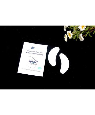Buy Dermastil Eye Gel Pads - 100 Pairs Lint Free Eye Patches for Eyelash Extensions | International Shipping Available - Buy Online on GoSupps.com