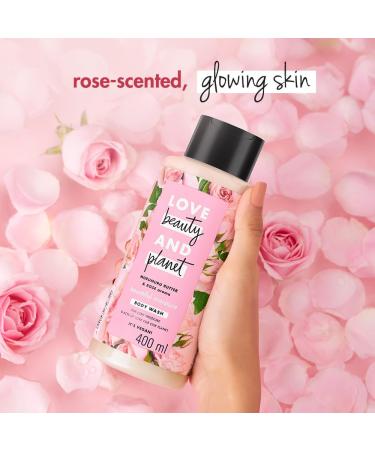 Shop Luv Beauty & Planet Murumuru Butter & Rose Body Wash - 13.5 fl oz Moisturizing Shower Gel for Soft Skin | International Shipping Available - Buy Online on GoSupps.com