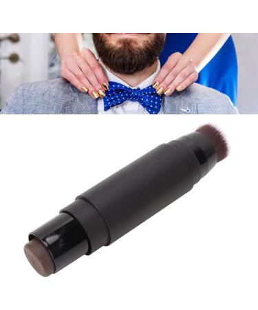 Dye Beard Pen 2 in 1 Filler Pencil for Men Barber Styling & Mustache Combs Waterproof and Sweatproof Facial Filler Cover Hair Patch Natural Looking (Dark Brown) - Buy Online on GoSupps.com