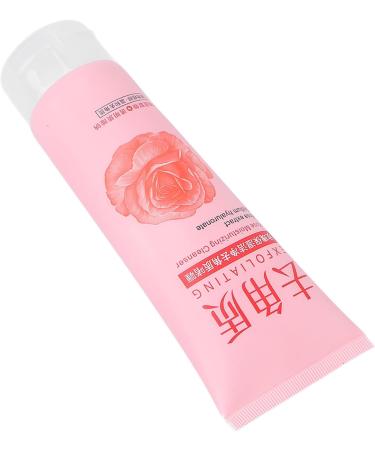 Qukaim Exfoliating Gel Exfoliating Gel Moisturizing Exfoliator with Rose Extract 120g Oil Control Cuticle Removal Deep Pore Cleansing - Buy Online on GoSupps.com