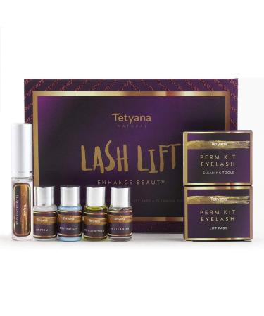 Tetyana Eyelash Perm Kit Professional Eyelash Lash Extensions Lash Lifts Lash Curling Semi-Permanent Curling Perming Wave Suitable For Salon