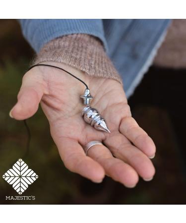 Buy Egyptian VENUS Oracle Pendulum | Radiesthesia Chrome Pendulum - 26gr | Shop Internationally - Buy Online on GoSupps.com