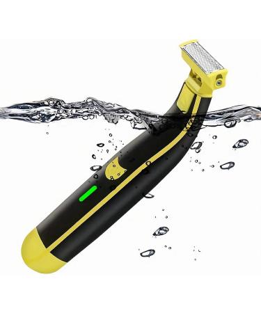 Buy Full Body Wet & Dry Electric Shaver for Men | Waterproof Body Hair Trimmer | Rechargeable Rotary Facial Shaver - International Shipping Available - Buy Online on GoSupps.com