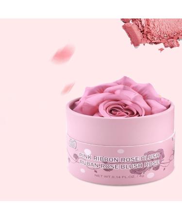 Blush for Cheeks 10ml Brightening 3D Rose Petal Design - Makeup Blush for Cheeks - for Travel Business Trip Home Outdoors School Girlfriend Wife Friend - Buy Online on GoSupps.com