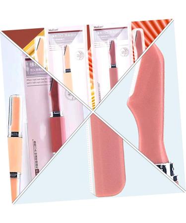 FRCOLOR 6 Sets Double-Headed Eyebrow Razor Trimmer - Face Shaper & Exfoliator - Pocket Size - Red & Yellow - Perfect for Precise Eyebrow Shaping - Buy Online on GoSupps.com