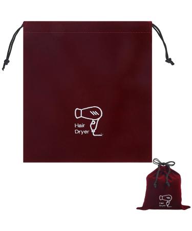 Healvian Hair Dryer Bag Blow Dryer Bag Drawstring Bag Packaging Bag Hair Dryer Storage Organizer Pouch For Home