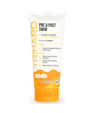 TRIHARD Kids Swim Care Conditioner | Gently Removes Chlorine & Saltwater | Hydrates & Restores Hair | Gentle & Safe for All Hair Types Dermatologically-Tested