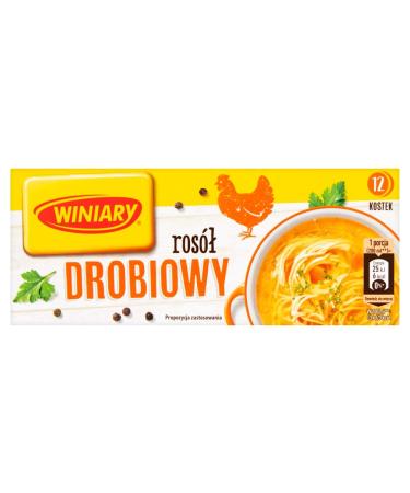 Winiary Chicken Stock Cubes 120g