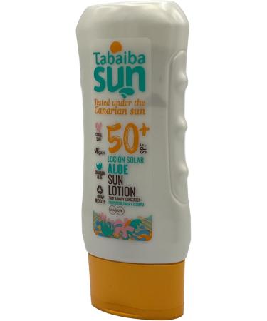  Tabaibaloe Tabaiba Sun Aloe Vera Sun Lotion 2 units (2 x 200 ml SPF50+) - Buy Online on GoSupps.com