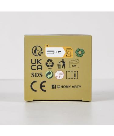 Homy ARTY Edible Glitter Powder - Tasteless Silver Glitter for Cakes & Drinks | Perfect for Easter Christmas & Oktoberfest - 20g Dose - Buy Online on GoSupps.com