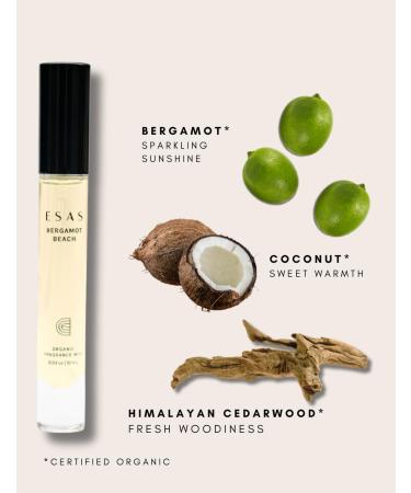 Organic Fragrance Mist (0.33 oz Bergamot Beach) 0.33 Fl Oz (Pack of 1) Bergamot Beach - Buy Online on GoSupps.com