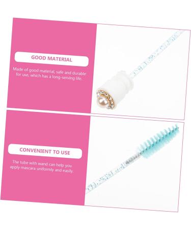 FOMIYES 20sets Mascara Wand Tube Diy Eyelash Tubes Lash Cosmetics Eye Gloss Artificial Fiber Bracket Travel - Buy Online on GoSupps.com