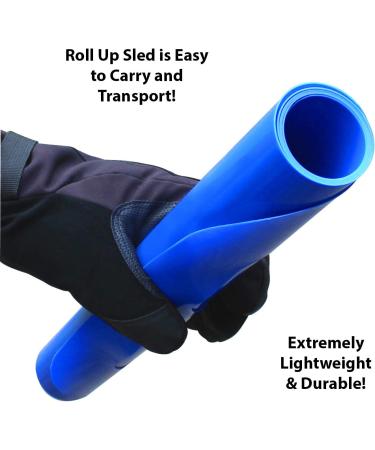 Flexible Flyer 611 Flying Carpet Snow Sled - Lightweight Portable Blue Slider - Buy Online on GoSupps.com