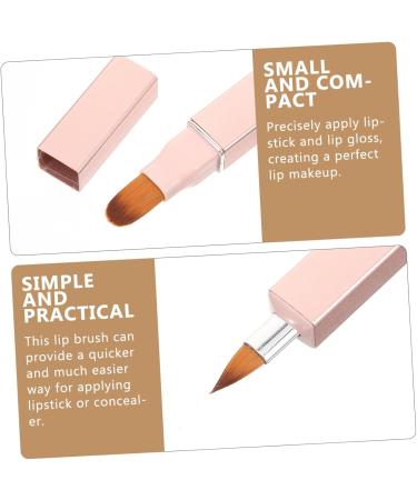 HAPINARY Lip Makeup Brush Lipstick Applicator Makeup Brush for Women Lip Brush Retractable Lip Wands Lip Gloss Brush Concealer Brush Lip Gloss Eye Cream Applicator Tool - Buy Online on GoSupps.com