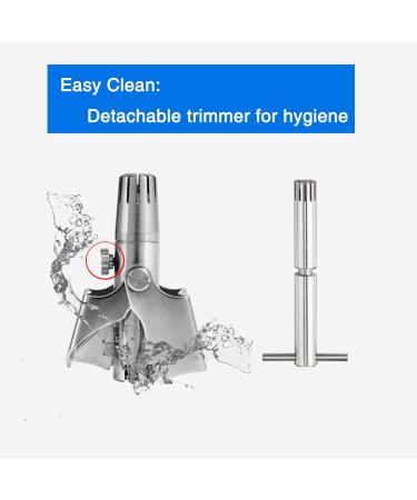 Buy Manual Ear & Nose Hair Trimmer - Waterproof Battery-Free Capping Upgrade | Best for Men & Women - International Shipping Available - Buy Online on GoSupps.com