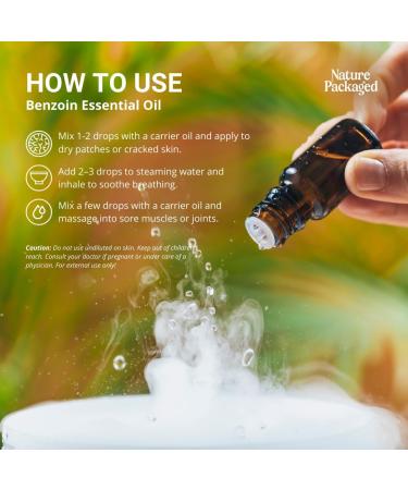 Benzoin Essential Oil - Direct from Malagassi Essential Oils - Pure Natural Benzoin Oil for Skin, Body, and Aromatherapy (15ml) Benzoin 0.5 Fl Oz (Pack of 1) - Buy Online on GoSupps.com