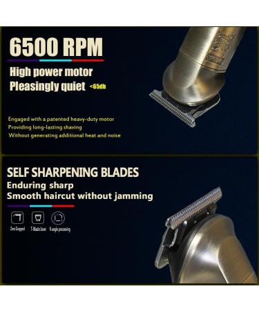 Ultimate 8-in-1 Beard Trimmer & Grooming Kit for Men | Cordless T-Blade Clippers Waterproof Rechargeable - Perfect Gifts - Buy Online on GoSupps.com