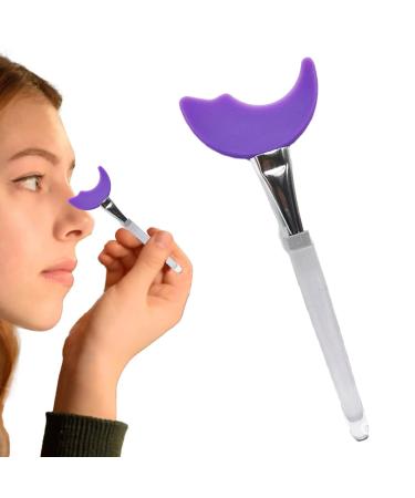 kinrguiyuez Eyeliner Templates Multifunctional Eye Makeup Tool Multifunctional Eyeshadow Applicators Monitor Eye Makeup Templates for Eyeliner Eyelash Eyeshadow Purple