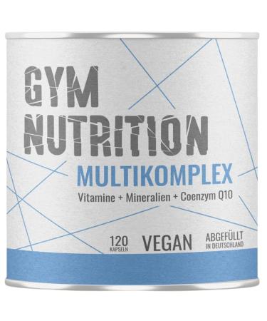 Multimineral complex - laboratory test - 120 capsules - vegan - vitamins - plus trace elements & Q10 - vitamin preparation with minerals - vegan high -dose - 120 capsules - Buy Online on GoSupps.com