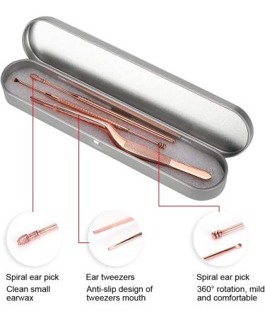 Ear Tweezers Ear Curette Non-slip for Travel Clean Ear Care Home - Buy Online on GoSupps.com
