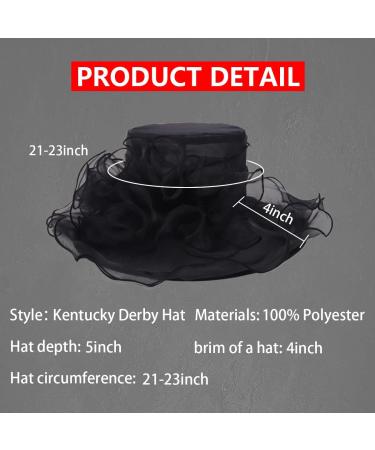 Yellow Fascinator Bridal Hat for Women - Kentucky Derby Church Dress Accessory - Buy Online on GoSupps.com