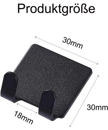 Catelves 8-Piece Razor Holder Shower Set - No Drilling Self-Adhesive High-Quality Plastic - Ideal for Home Kitchen & Bathroom - Buy Online on GoSupps.com