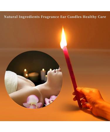 16 Pieces Natural Beeswax Ear Candles - Ear Wax Removal with Ear Cups & Protective Panes (8 Colors) - Buy Online on GoSupps.com