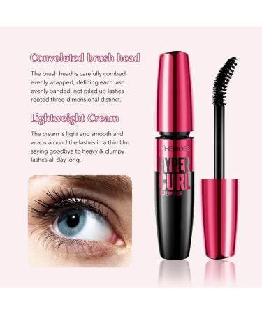 LDMZ Mascara Lash Washable Mascara Makeup 3D Strong Curling Iron Mascara Smudge-Proof Long Lasting No Clumping(1PCS) - Buy Online on GoSupps.com