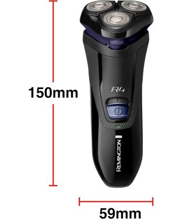 Remington R4 Electric Razor for Men - Wet & Dry Shaving Comfortable Trimmer EU Version - Buy Online on GoSupps.com
