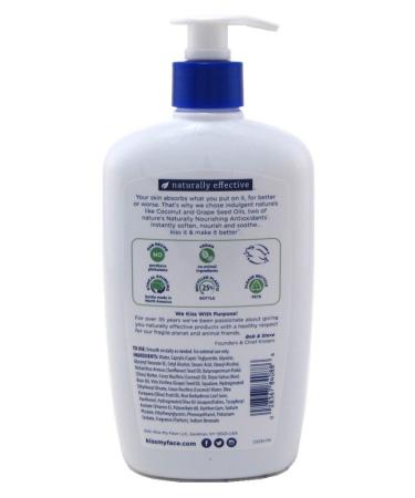 Kiss My Face Olive & Aloe Body Lotion 16 fl oz - Nourishing Moisturizer - Buy Online on GoSupps.com
