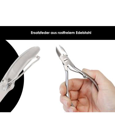 Stainless Steel Foot Nail Tongs Spare Spring - Quality Replacement for 9.5cm to 10.5cm Nail Care Tools - Buy Online on GoSupps.com