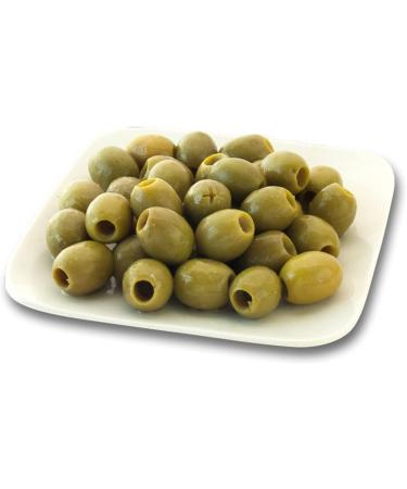 OLMEDA OR GENES - Pitted Manzanilla Olives - 370 gr - Buy Online on GoSupps.com