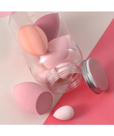 Make Up Sponge Set Triangle Makeup Powder Puff Face Sponge Powder Puff Washable Reusable Sponge Foundation Blending Beauty Sponge Makeup Powder Puff Wet Dry Make Up Tool pink - Buy Online on GoSupps.com
