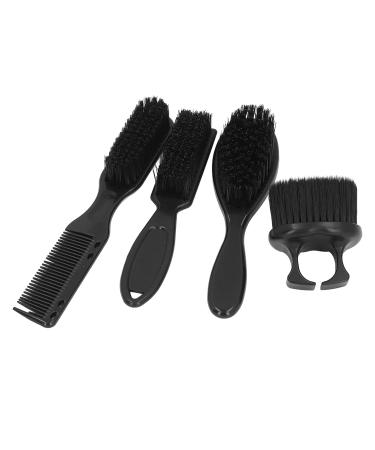 Men's Bart Brush Set - 4 Pieces Nylon Hair Dust Brush & Comb Ergonomic Design for Hair Prevention & Styling - Buy Online on GoSupps.com