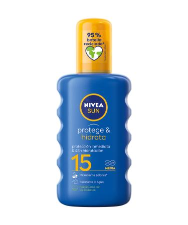 Nivea Sun Spray Protecteur Protect et Hydrate FPS15 200 ml