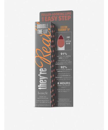 Benefit Cosmetics They're Real! Double The Lip Lipstick & Liner - Nude Scandal, 0.05 oz - Buy Online on GoSupps.com