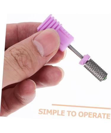 DRESSOOS Acrylic Nail Drill Bits Nail Drill Bit Acrylic Drill Bits Cuticle Drill Bits Tungsten Steel Manicure Nail Manicure Tool Manicure Nail Bits 0.6x0.6x4.2cm As Shown - Buy Online on GoSupps.com