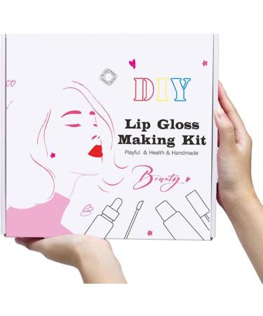 Lip Cream Making Kit Handmade Moisturizing Lip Gloss Set Craft Moisturizing Lip Gloss Set for Women Girls and Teens Gift for Women Girls Teenage Princesses and Amateurs - Buy Online on GoSupps.com