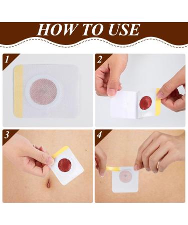 YE2504W3duqi36 50 pieces navel patch breathable and comfortable stay slim especially suitable for sensitive skin 3 - Buy Online on GoSupps.com