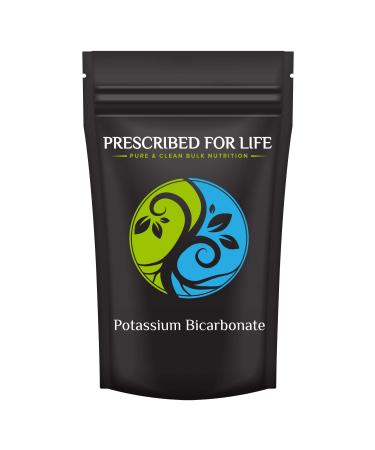 Prescribed for Life Potassium Bicarbonate Powder | Pure USP & Food Grade Potassium Bicarbonate for Plants Winemaking & Baking | Crystalline Powder | 39% K | 1 lb 1 Pound (Pack of 1)