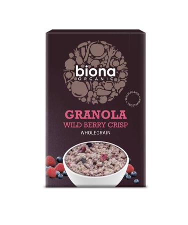 Biona | Wild Berry Granola - Organic | 2 x 6 x 375g