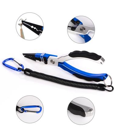 Supegear Fishing Tool - Multifunctional Aluminum Alloy Hook Remover with Safety Cable & Nylon Sheath - Ideal for International Fishing - Buy Online on GoSupps.com