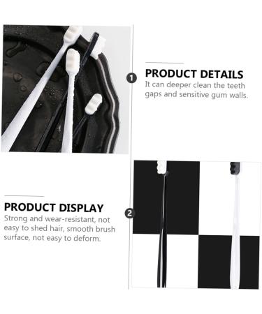 Shop Mobestech 6-Pack Nano Toothbrush for Pregnant Women | Soft Padded Sleeves & Dental Floss Included | Sensitive Care - Buy Online on GoSupps.com