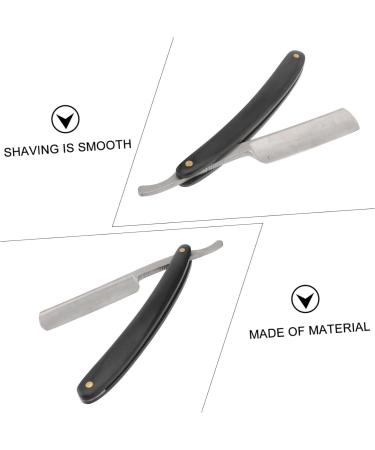 Angoily Hairdressing Razor for Men - Rustproof Steel & Wooden Handle | Premium Shaving Tool for International Shipping - Buy Online on GoSupps.com