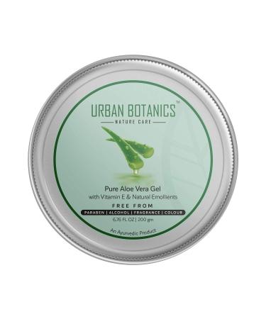 Buy UrbanBotanics Pure Aloe Vera Skin & Hair Gel with Vitamin E Paraben Free 200g | International Shipping Available - Buy Online on GoSupps.com