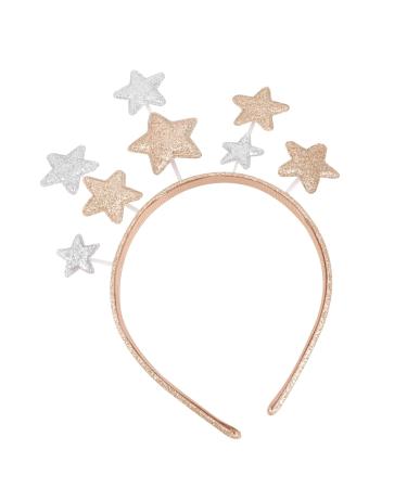 Frcolor Stars Hair Rifts Glitter Crown Headband - Party Costume Hair Bands for Birthdays Christmas & New Year - Kids Hair Accessories & Photo Props - Buy Online on GoSupps.com