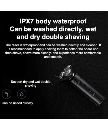 GeRRiT Electric Hair Shaver for Men - Waterproof Rotary Razor Rechargeable USB LED Display - Buy Online Internationally - Buy Online on GoSupps.com