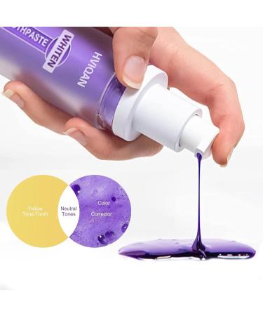 Uirheurd Purple Whitening Toothpaste Pure Smile Mallow Whiter Color Corrector Serum Whitening Toothpaste For Teeth Whitening - Buy Online on GoSupps.com